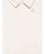 CALVIN KLEIN CK KIDS Sweatshirt im Polo-Stil aus Baumwolle Wei&szlig;kappe grau - Sweatshirts Kinder - 3