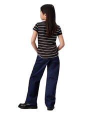 CALVIN KLEIN CK KIDS Gestreiftes Kurzarm-T-Shirt - Kinder-T-Shirt