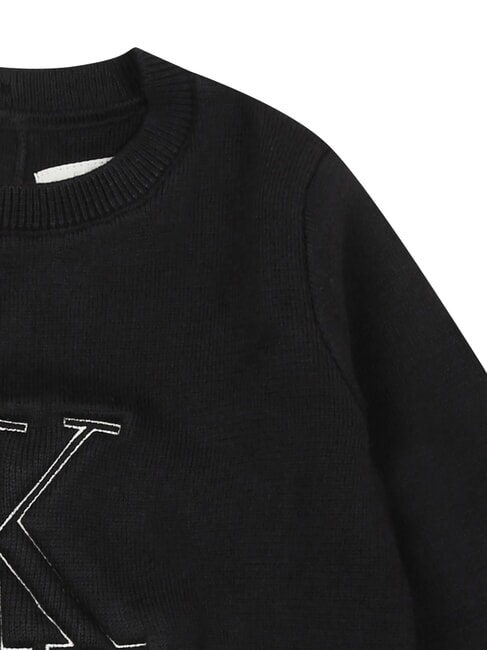 CK KIDS Rundhalspullover für Neugeborene ck schwarz - Strampler und Baby-Outfits