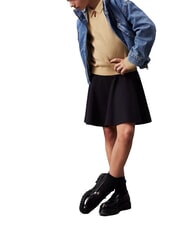 CALVIN KLEIN CK KIDS Kurzer Rock mit elastischer Taille ck schwarz - Röcke für kleine Mädchen - 3