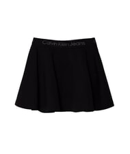 CALVIN KLEIN CK KIDS Kurzer Rock mit elastischer Taille ck schwarz - Röcke für kleine Mädchen - 6