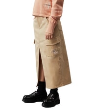 CALVIN KLEIN CK KIDS Cargorock mit Schlitz blasses Khaki - Röcke für kleine Mädchen - 4