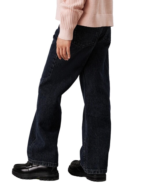 CK KIDS Relaxed Fit-Jeans für Mädchen blau schwarz starr - Kinderhosen