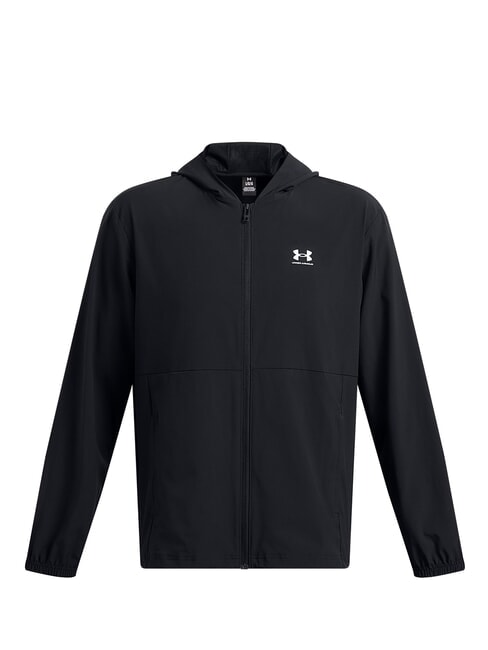 VIBE WOVEN Kapuzenjacke Schwarz - Herrenjacken