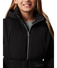 CALVIN KLEIN CK KIDS Lange Daunenjacke für Mädchen mit Kapuze ck schwarz - Kinder Jacken - 4