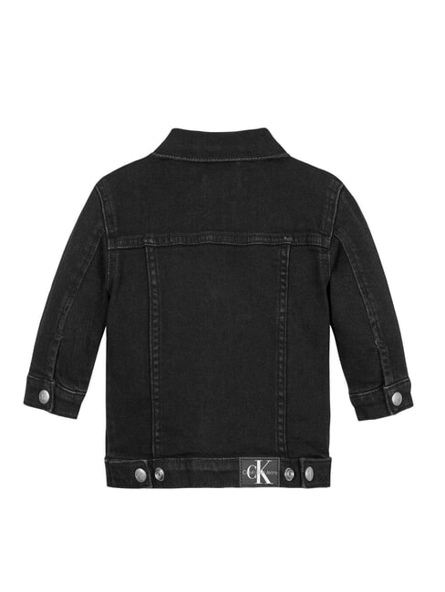 CK KIDS Baby-Jeansjacke gewaschenes Schwarz - Kinder Jacken