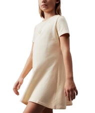 CALVIN KLEIN CK KIDS Baumwollkleid für Babymädchen Nachglühen - Kleider für kleine Mädchen - 4