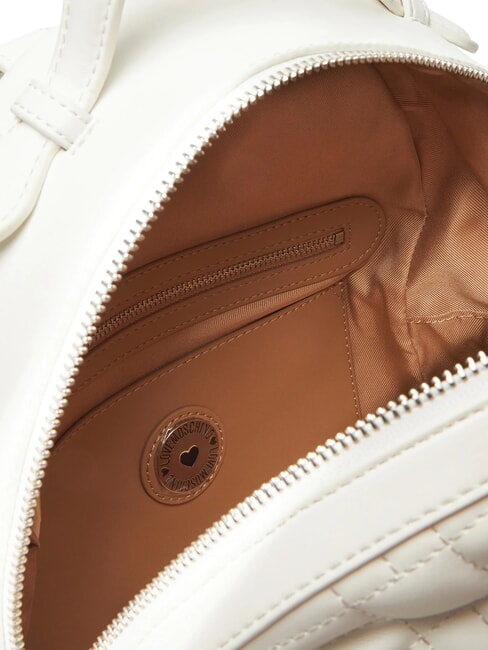 QUILTED Rucksack mit Tasche Weiß - Damentaschen