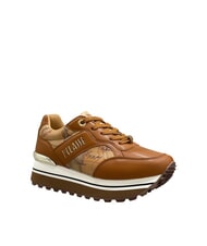 ALVIERO MARTINI PRIMA CLASSE GEO JR Plateau-Sneaker Leder / Geobeige - Damenschuhe - 3