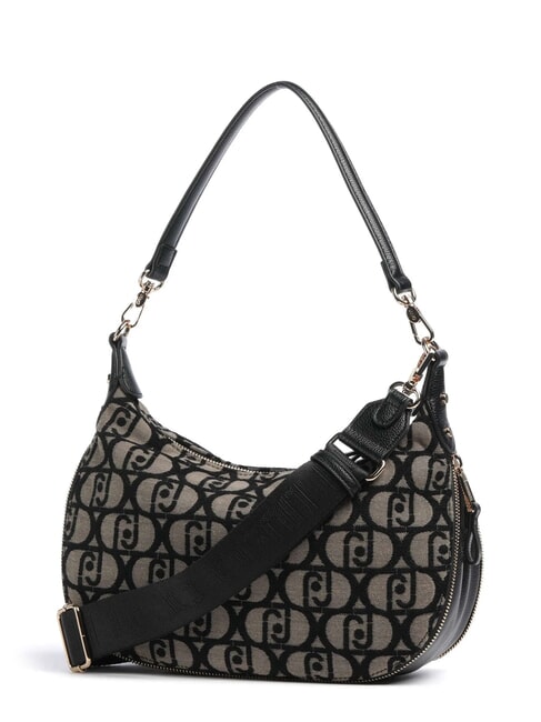 KALISKA Tasche aus Jacquard-Stoff mit Doppelfunktion Tabak - Damentaschen