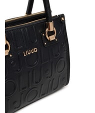 LIUJO MANHATTAN Kleine Handtasche mit Logoprägung SCHWARZ - Damentaschen - 4