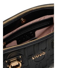 LIUJO MANHATTAN Kleine Handtasche mit Logoprägung SCHWARZ - Damentaschen - 6