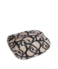 LIUJO VERRY Große Hobo-Tasche aus Plüsch neutral/schwarz - Damentaschen - 5