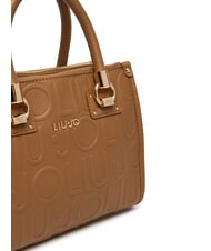 LIUJO MANHATTAN Kleine Handtasche mit Logoprägung Wildleder- - Damentaschen - 4