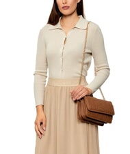 LIUJO MANHATTAN Wandelbare Tasche mit Klappe Wildleder- - Damentaschen - 6