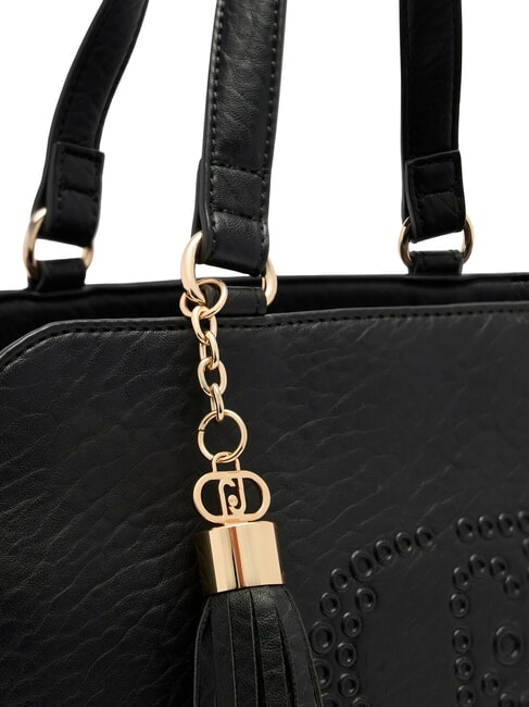 SAMIANA Mittelgroße Handtasche mit Schultergurt SCHWARZ - Damentaschen