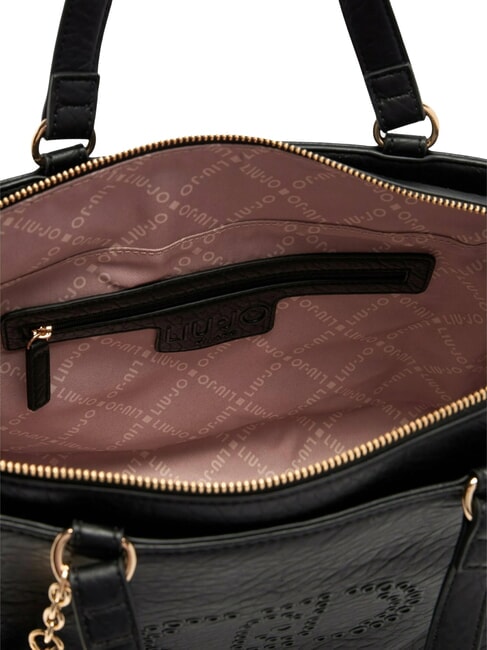 SAMIANA Mittelgroße Handtasche mit Schultergurt SCHWARZ - Damentaschen