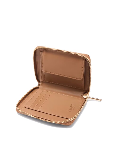 CALIWEN Mittelgroße Brieftasche mit Rundum-Reißverschluss Wildleder- - Brieftaschen Damen