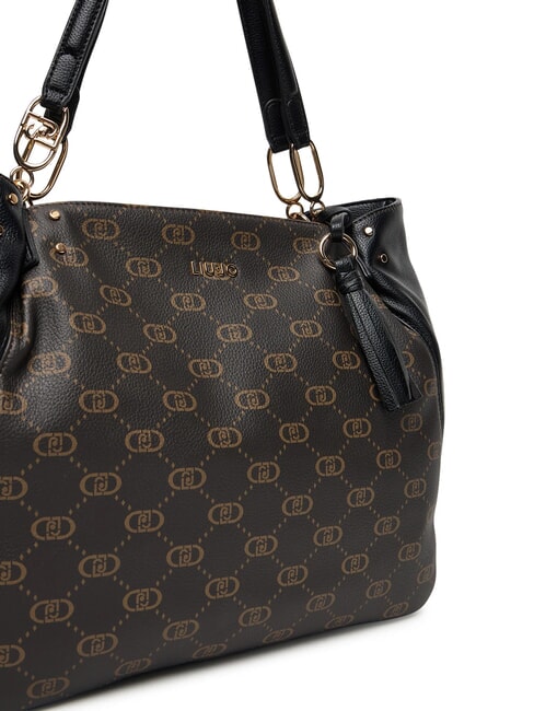 CIRRY Große Tragetasche mit Quaste SCHWARZ - Damentaschen