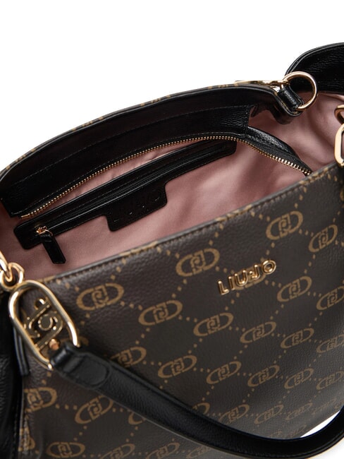 CIRRY Große Tragetasche mit Quaste SCHWARZ - Damentaschen