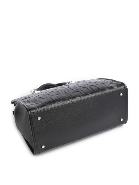 MANHATTAN Mittelgroße Umhängetasche mit Logo SCHWARZ - Damentaschen