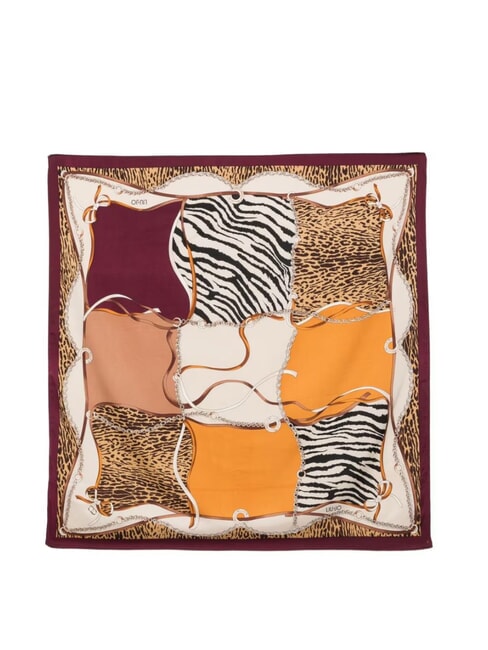 MIX PRINT Schal mit Allover-Print natürliches Band - Schals