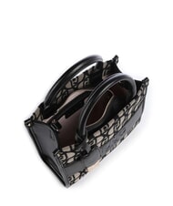 LIUJO RIDHI Stoff-Tragetasche mit Schultergurt SCHWARZ - Damentaschen - 4