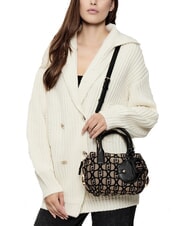 LIUJO AMELIE Kleiner Koffer aus Jacquardstoff Tabak - Damentaschen - 5