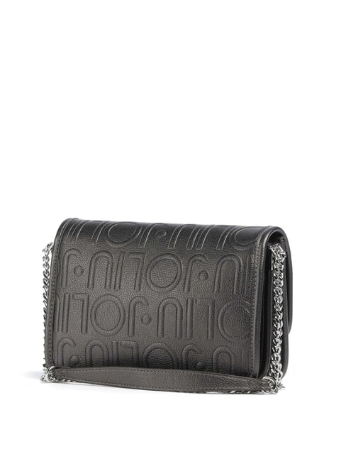 MANHATTAN Wandelbare Tasche mit Klappe Anthrazit met. - Damentaschen