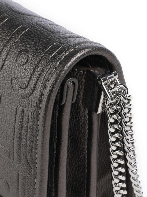 MANHATTAN Wandelbare Tasche mit Klappe Anthrazit met. - Damentaschen