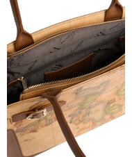 ALVIERO MARTINI PRIMA CLASSE VALLEY GEO Schulter-Einkaufstasche Kastanie - Damentaschen - 4