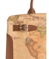 ALVIERO MARTINI PRIMA CLASSE VALLEY GEO Handtasche mit Schultergurt Kastanie - Damentaschen - 3