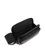 PIQUADRO W136 Kosmetiktasche aus Leder Schwarz - Beauty-Case - 4