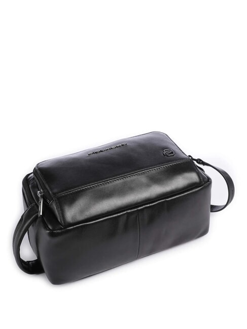 W136 Kosmetiktasche aus Leder Schwarz - Beauty-Case