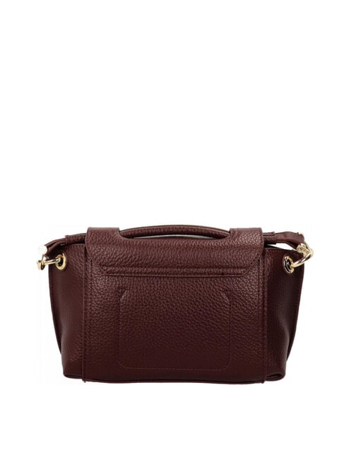 FEDERICA Kleine Handtasche mit Schultergurt Bordeaux - Damentaschen