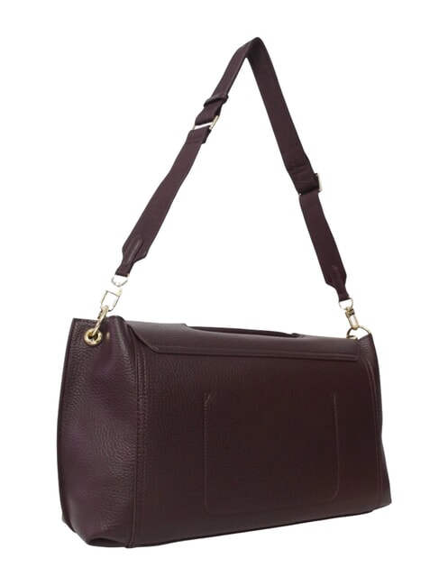 FEDERICA Große Handtasche mit Schultergurt Bordeaux - Damentaschen