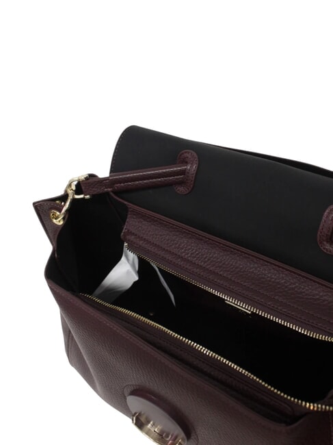 FEDERICA Große Handtasche mit Schultergurt Bordeaux - Damentaschen