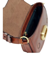 THE BRIDGE ILARIA Mini-Umhängetasche aus Leder BRAUN - Damentaschen - 3