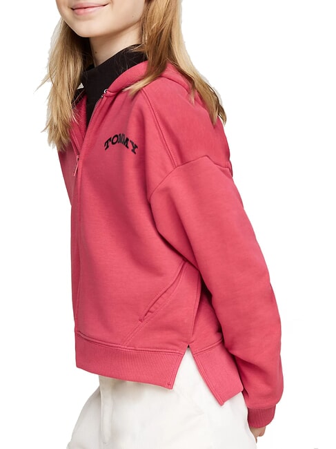 TH  Sweatshirt mit Reißverschluss Erbe Rosa - Sweatshirts Kinder