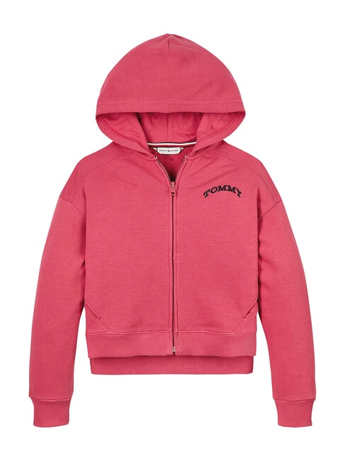 TH  Sweatshirt mit Reißverschluss Erbe Rosa - Sweatshirts Kinder