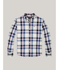 TOMMY HILFIGER TH KIDS Tartan-Hemd leuchtendes Indigo - Kinderhemden - 4