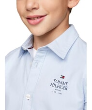 TOMMY HILFIGER TH KIDS Langarmhemd luftiges Blau - Kinderhemden - 3