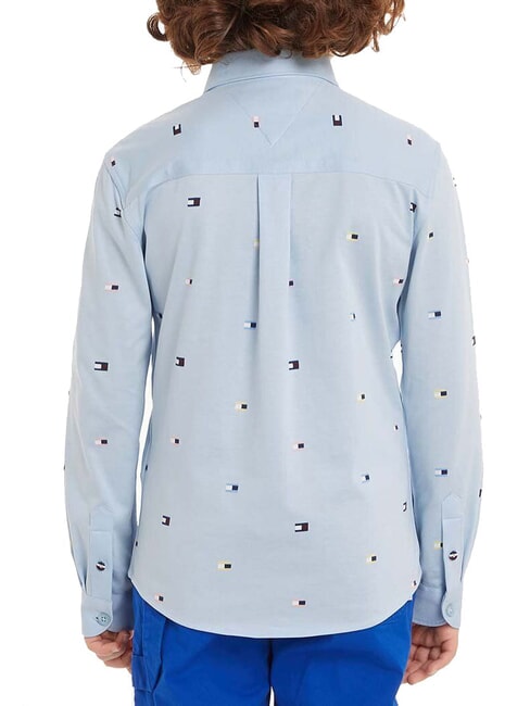 TH KIDS Langärmliges Baumwollhemd Gefäß blau - Kinderhemden