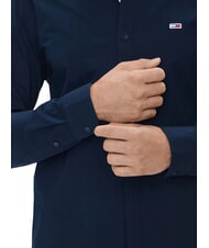 TOMMY HILFIGER TH JEANS Langarmhemd dunkle Nachtmarine - Herrenhemden - 4