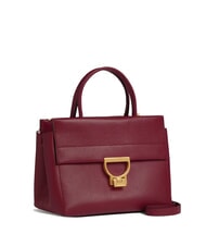 COCCINELLE ARLETTIS Handtasche aus gehämmertem Leder Johannisbeere - Damentaschen - 2