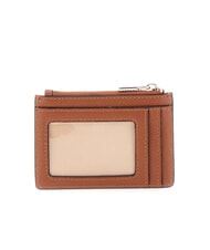 GUESS AMORETTE Flaches Kartenetui mit Reißverschluss COGNAC - Brieftaschen Damen - 2