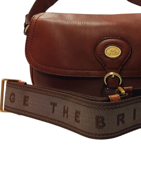 ISADORA Umhängetasche aus Leder BRAUN - Damentaschen