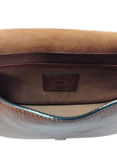 ISADORA Umhängetasche aus Leder BRAUN - Damentaschen