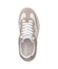 GUESS SWOLE Turnschuhe weißbeige - Damenschuhe - 4