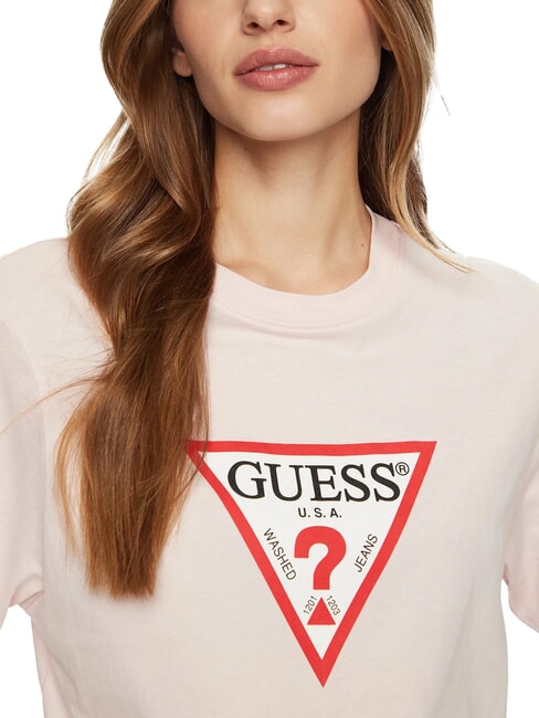 SS CN BOXY ICONIC  Baumwoll-T-Shirt königliches Erröten - T-Shirts und Tops für Damen